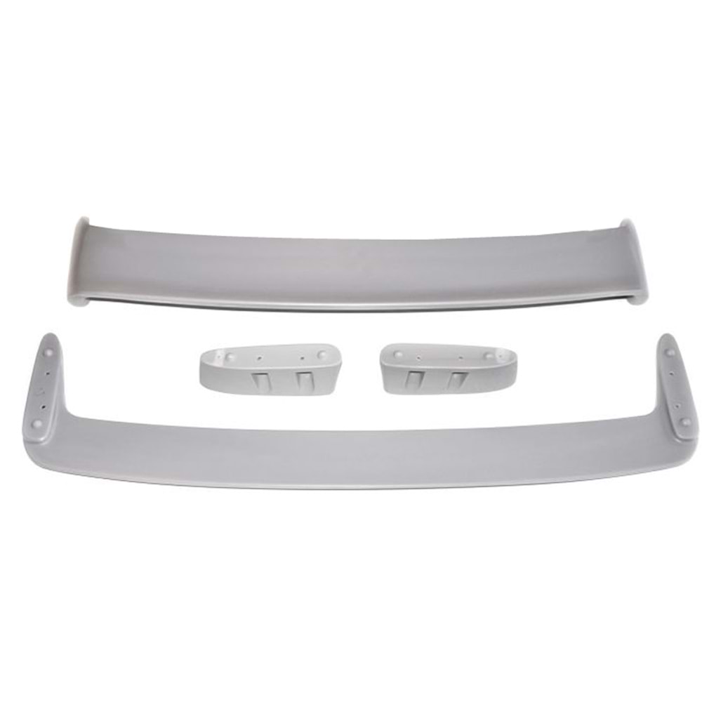 BMW E36 1990+ - Spoiler, M3 GT V2 Stil, Bagaj Üzeri, 4 Parça, İşlem Yapılmamış Ham Ürün Yüzeyi, ABS