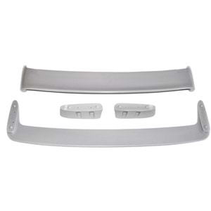 BMW E36 1990+ - Spoiler, M3 GT V2 Stil, Bagaj Üzeri, 4 Parça, İşlem Yapılmamış Ham Ürün Yüzeyi, ABS