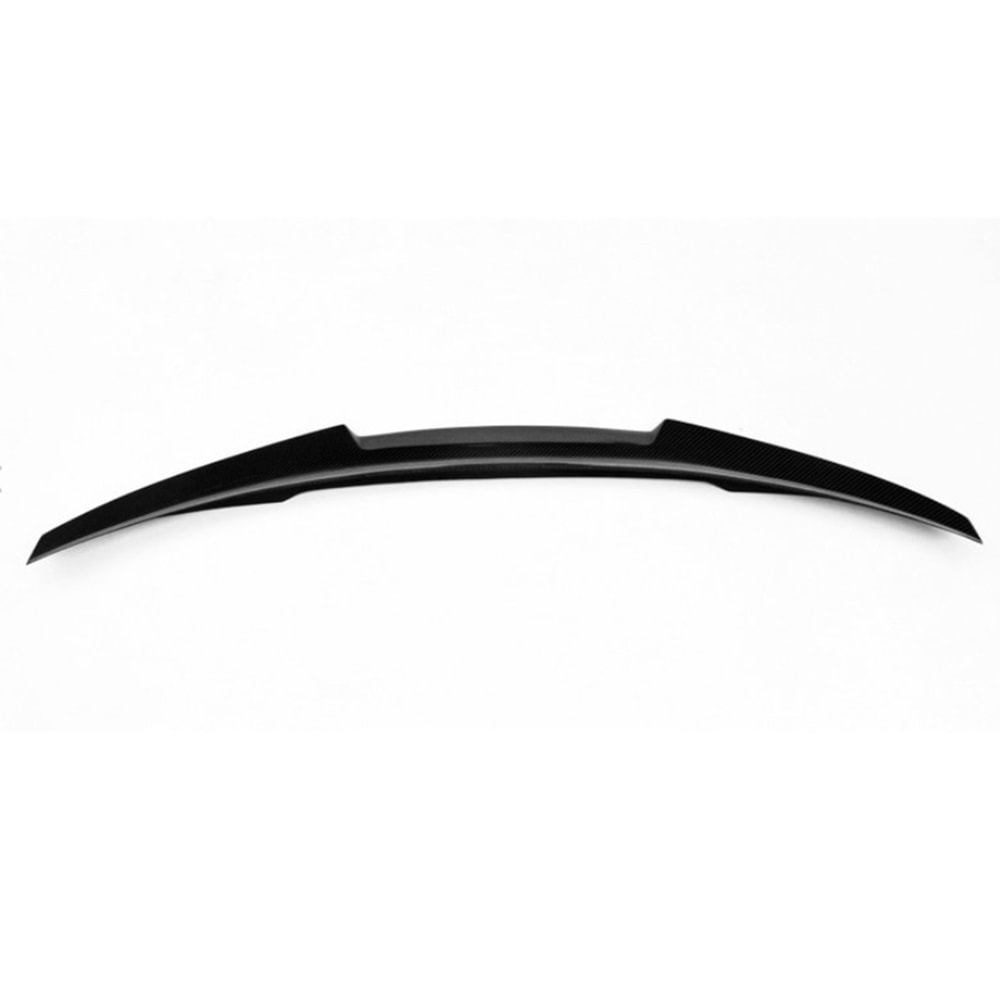 Audi A4 B8 FL 2012+ - Spoiler M4 V2 Stil, Bagaj Üzeri, Piano Black Boyalı Ürün Yüzeyi, ABS