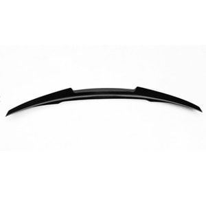 Audi A4 B8 FL 2012+ - Spoiler M4 V2 Stil, Bagaj Üzeri, Piano Black Boyalı Ürün Yüzeyi, ABS