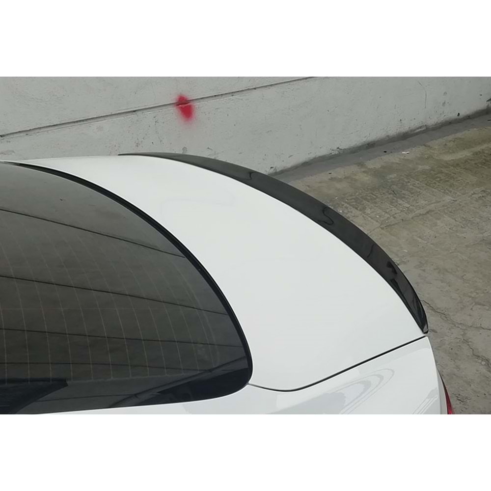 Audi A5 B9 CP 2D 2016+ - Spoiler S5 V2 Stil, Bagaj Üzeri, Piano Black Boyalı Ürün Yüzeyi, ABS