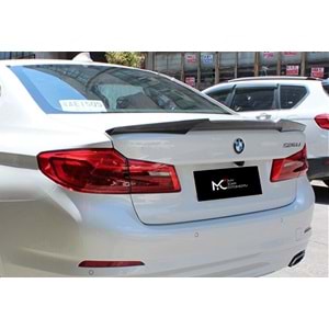 BMW G30 2017+ - Spoiler M4 V2 Stil, Bagaj Üzeri, Piano Black Boyalı Ürün Yüzeyi, ABS