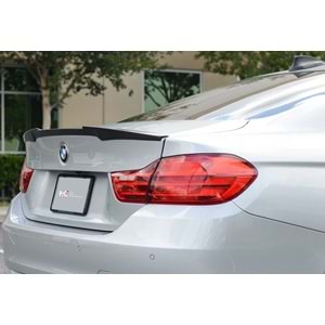 BMW F32 2014+ - Spoiler M4 V2 Stil, Bagaj Üzeri, Piano Black Boyalı Ürün Yüzeyi, ABS