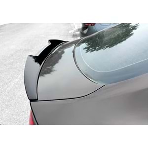 Audi A5 B8 SB 2007+ - Spoiler M4 V2 Stil, Bagaj Üzeri, Piano Black Boyalı Ürün Yüzeyi, ABS