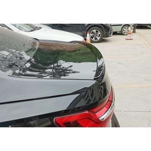 Audi A6 C8 2018+ - Spoiler, S6 V2 Anatomik Stil, Bagaj Üzeri, Piano Black Boyalı Ürün Yüzeyi, ABS