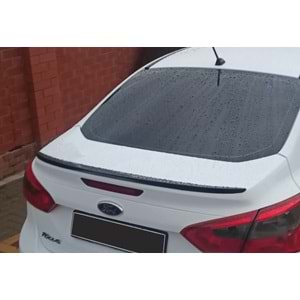 Ford Focus SD Mk4 2018+ - Spoiler Oem Hybrid Anatomik V2 Stil, Bagaj Üzeri, Piano Black Boyalı Ürün Yüzeyi, ABS