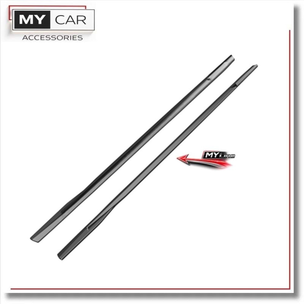 BMW G20 2019+ - Marşpiyel Çıta/Alt Yan, A Plus M Pack V1 Stil, Piano Black Parlak Ürün Yüzeyi, Vakum, Set