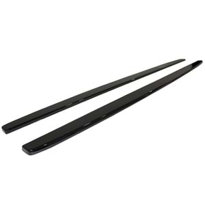 BMW G30 2017+ - Marşpiyel Çıta/Alt, B Plus Performance V3 Stil, Piano Black Parlak Ürün Yüzeyi, Vakum, Set